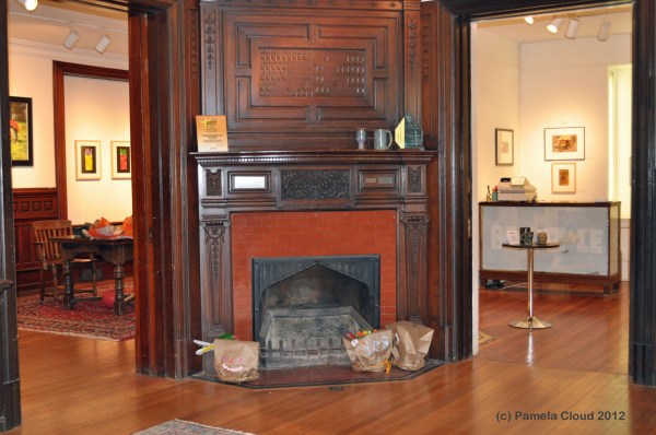 Community Arts Center - Lobby & Fireplace