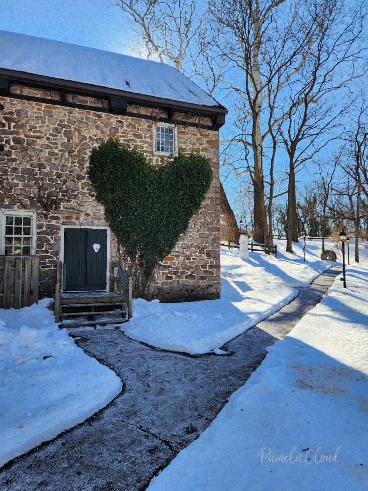 Entrance to Phillips Mill from the back parking lot.